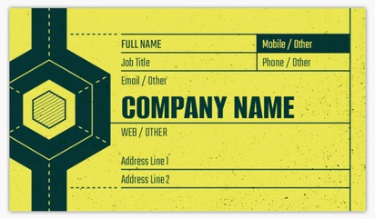 Design Preview for Design Gallery: Manufacturing & Distribution Matte Visiting Cards, Standard (89 x 51 mm)