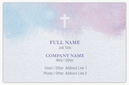 Design Preview for Design Gallery: Religious & Spiritual Pearl Business Cards