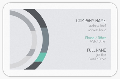 Design Preview for Design Gallery: Mobile Devices & Telecommunication Rounded Corner Business Cards, Rounded Standard (85 x 55 mm)