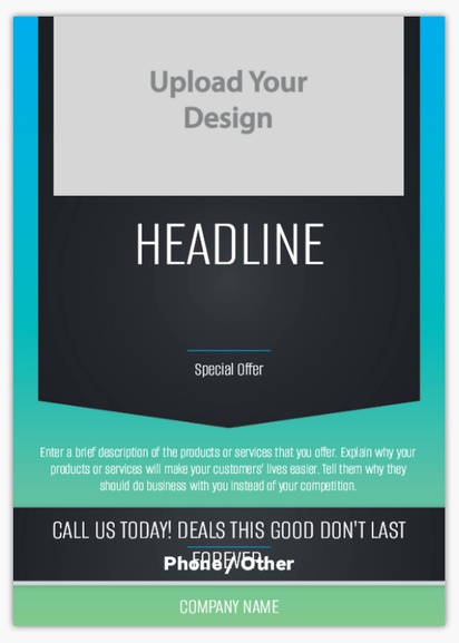 Design Preview for Design Gallery: Coupons Flyers, None A6