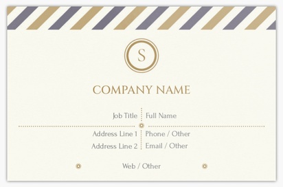 Design Preview for Design Gallery: Travel Agencies Metallic Business Cards