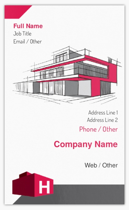 Design Preview for Design Gallery: Property & Estate Agents Classic Visiting Cards