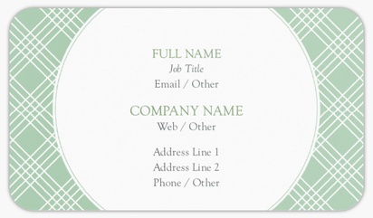 Design Preview for Loan Officer Rounded Corner Business Cards Templates, Standard (3.5" x 2")