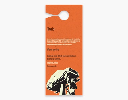 Anteprima design per Galleria di design: cartellino per maniglie per auto e trasporti, Grande