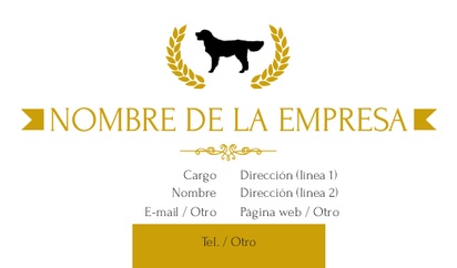 Un adiestramiento de perros exposiciones caninas diseño naranja negro para Animales y mascotas