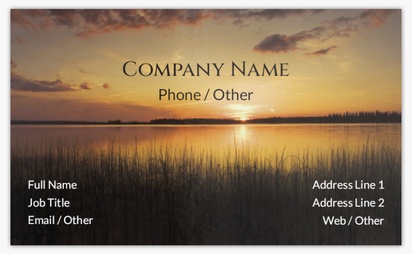 Design Preview for Design Gallery: Photography Classic Visiting Cards