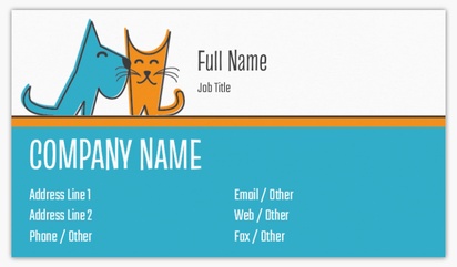 A veterinarian pets blue gray design for Animals & Pet Care