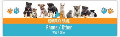 Design Preview for Design Gallery: Animals Vinyl Banners, 76 x 244 cm