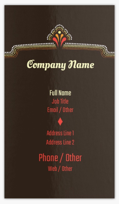 Design Preview for Design Gallery: Comedy Performance Premium Plus Visiting Cards