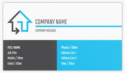 Design Preview for Real Estate Appraisal & Investments Standard Business Cards Templates, Standard (3.5" x 2")