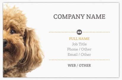 Design Preview for Design Gallery: Animals Standard Business Cards, Standard (85 x 55 mm)