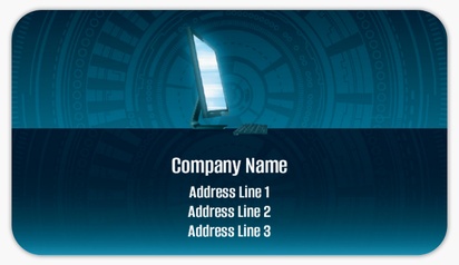 Design Preview for Design Gallery: Software Development Mailing Labels, 8.7 x 4.9 cm