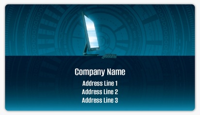 Design Preview for Design Gallery: Information & Technology Mailing Labels, 8.7 x 4.9 cm