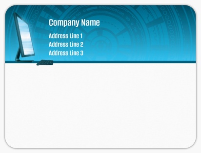 Design Preview for Design Gallery: Information & Technology Mailing Labels, 10 x 7.5 cm