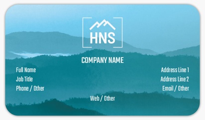 Design Preview for Design Gallery: Financial Planning Rounded Corner Business Cards, Standard (3.5" x 2")
