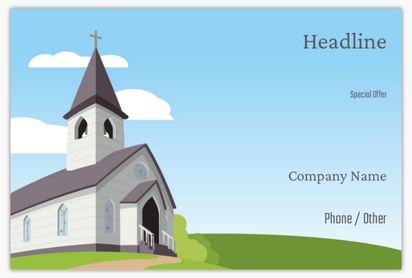 Design Preview for Religious & Spiritual Postcards Templates, 4" x 6"