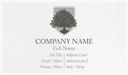 Design Preview for Design Gallery: Financial Consulting Natural Textured Business Cards