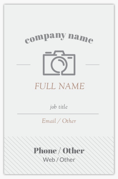 Design Preview for Design Gallery: Photography Textured Uncoated Business Cards