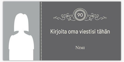 Mallin esikatselu Mallivalikoima: Syntymäpäivä Vinyylibanderollit, 122 x 244 cm