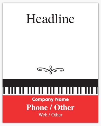 A barra de jazz klavier-klasse gray red design for Modern & Simple