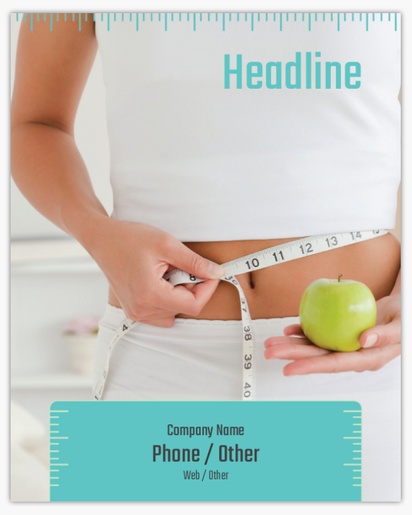 Design Preview for Weight Loss Consultant Posters Templates, 16" x 20"