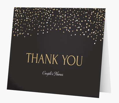 Design Preview for Thank you cards templates, Folded