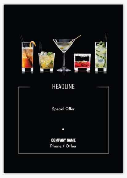 Design Preview for Design Gallery: Food & Beverage Flyers, None A6