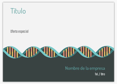 Un biología ADN diseño blanco gris para Moderno y sencillo