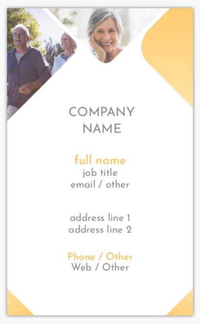 Design Preview for Design Gallery: Community Living Standard Business Cards, Standard (91 x 55 mm)