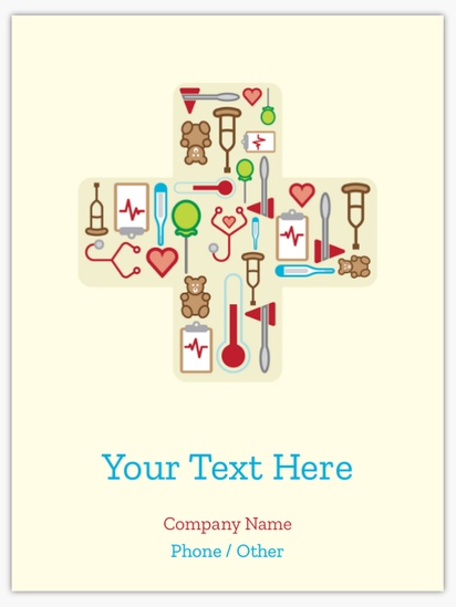 Design Preview for Medical Professionals Posters Templates, 36" x 48"
