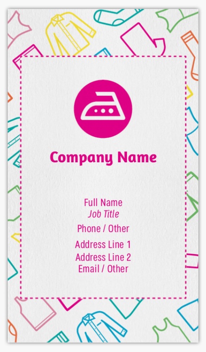 Design Preview for Design Gallery: Cleaning Services Non-Tearable Visiting Cards