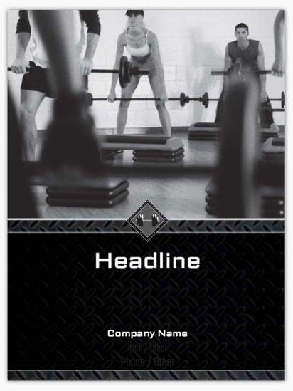 Design Preview for Personal Training Posters Templates, 36" x 48"