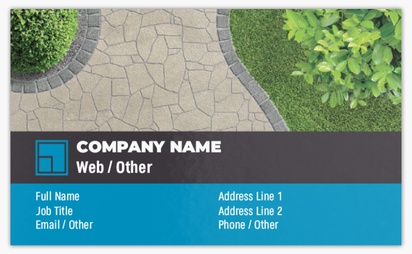 Design Preview for Design Gallery: Paving Classic Visiting Cards