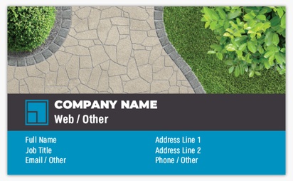 Design Preview for Design Gallery: Paving Standard Business Cards, Standard (91 x 55 mm)