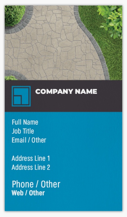 Design Preview for Design Gallery: Paving Non-Tearable Visiting Cards