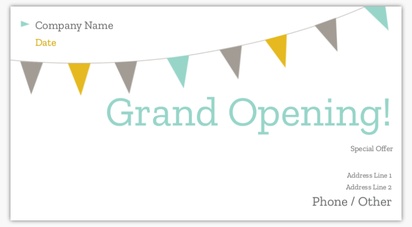 Design Preview for Design Gallery: Grand Opening Postcards, 6" x 11"
