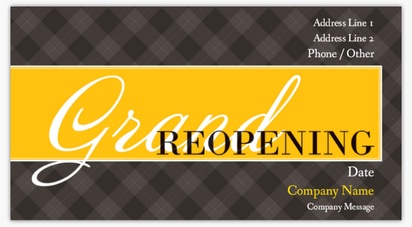 Design Preview for Grand Opening Postcards Templates, 6" x 11"