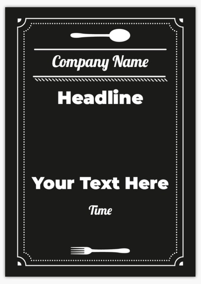 Design Preview for Design Gallery: Retro & Vintage Foamex Signs, A0 (841 x 1189 mm)