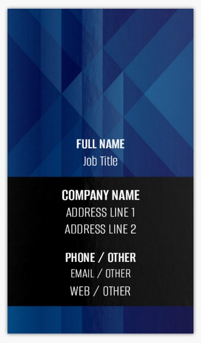 Design Preview for Design Gallery: Business Consulting Standard Visiting Cards
