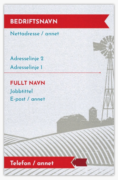 Forhåndsvisning av design for Designgalleri: Jordbruk og gårdsdrift Visittkort av perlemorspapir