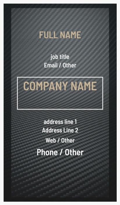 Design Preview for Design Gallery: Auto Dealers Natural Textured Business Cards