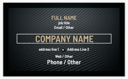 Design Preview for Design Gallery: Car Services Standard Business Cards, Standard (91 x 55 mm)