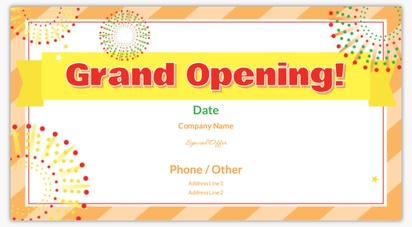 Design Preview for Grand Opening Postcards Templates, 6" x 11"