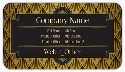 Design Preview for Design Gallery: Elegant Business Card Stickers