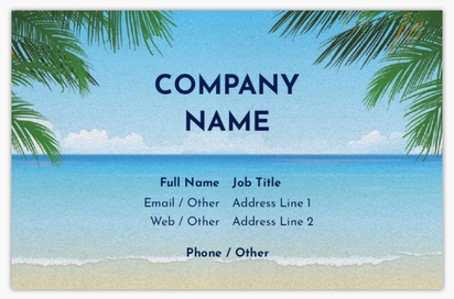 Design Preview for Design Gallery: Travel & Accommodation Pearl Business Cards