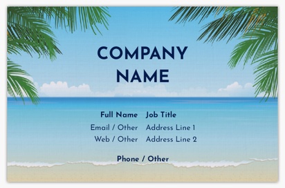 Design Preview for Design Gallery: Accommodations Linen Business Cards