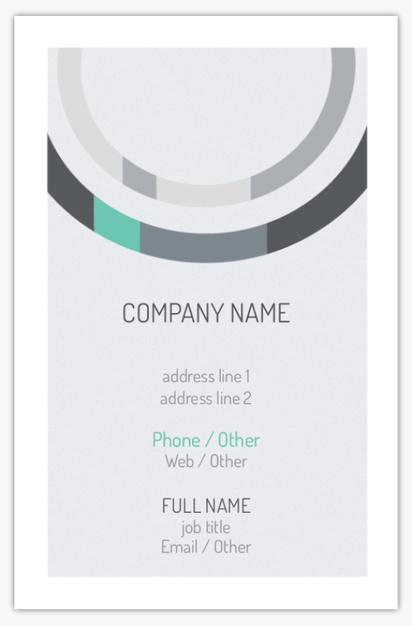 Design Preview for Design Gallery: Information & Technology Soft Touch Business Cards