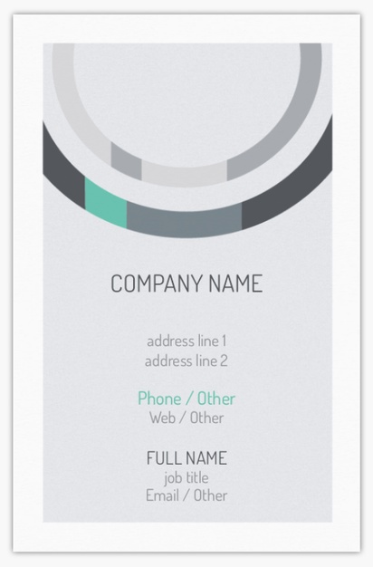 Design Preview for Design Gallery: Information & Technology Matte Business Cards