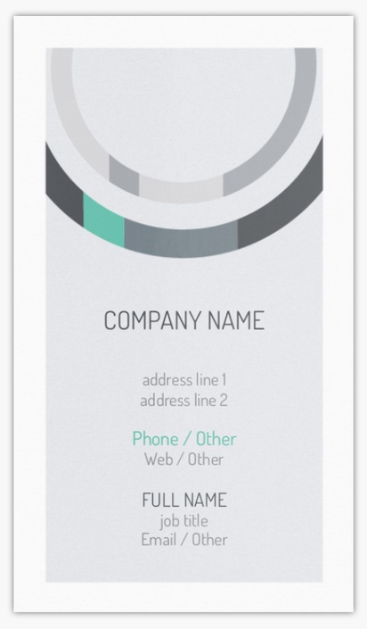 A information technology conservative gray white design for Modern & Simple
