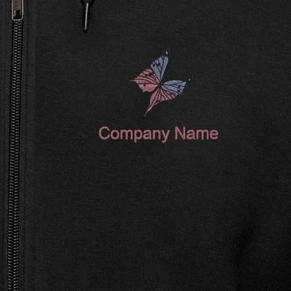 Design Preview for Design Gallery: Beauty & Spa Customised Hoodies, Black